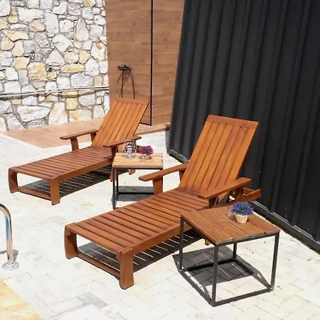 山林小屋 Blisku Do Gradot - Riverfront Luxury *